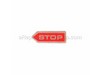 Label-Manual – Part Number: 56031-2293