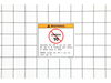 Label-Warning – Part Number: 56040-1276
