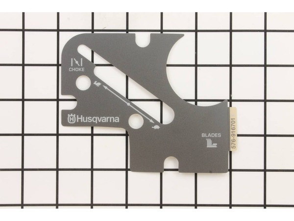9981616-1-M-Husqvarna-576916701-Decal, Controls