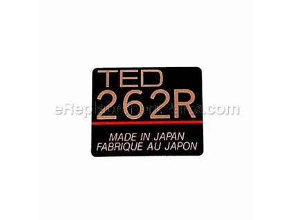 9994359-1-M-Tanaka-6694115-Decal-Name Plate