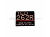 Decal-Name Plate – Part Number: 6694115