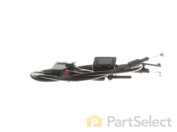 10013226-1-S-Ryobi-791-00023-Throttle Trigger and Cable Assembly 360 view