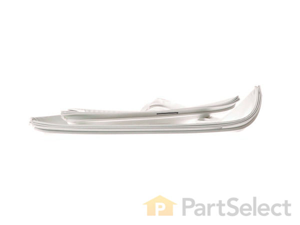 10056106-1-S-GE-WR78X20985-Bottom Freezer Drawer Gasket - White 360 view
