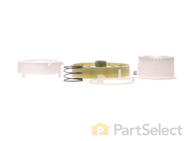 10057144-1-S-Whirlpool-W10721967-Washer Drive Pulley 360 view