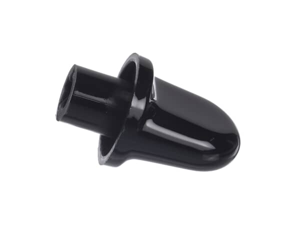 1015598-1-S-GE-WB03X10264        -KNOB VENT GLOSSY BK 360 view
