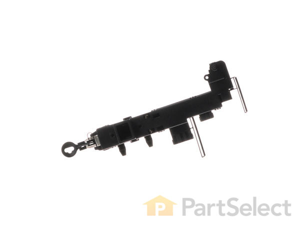 1021459-1-S-GE-WH10X10006        -Door Lock Latch 360 view