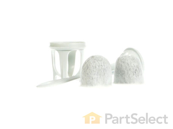 10314111-1-S-DeLonghi-KW685159-Filter Holder With 2 Filters 360 view