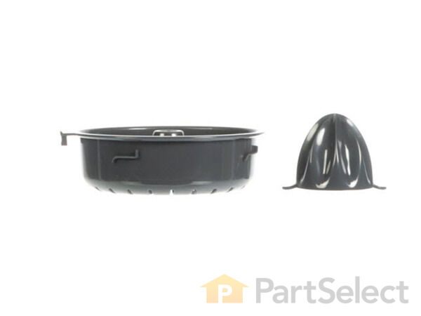 10314166-1-S-DeLonghi-KW710825-Citrus Press Complete - Grey 360 view