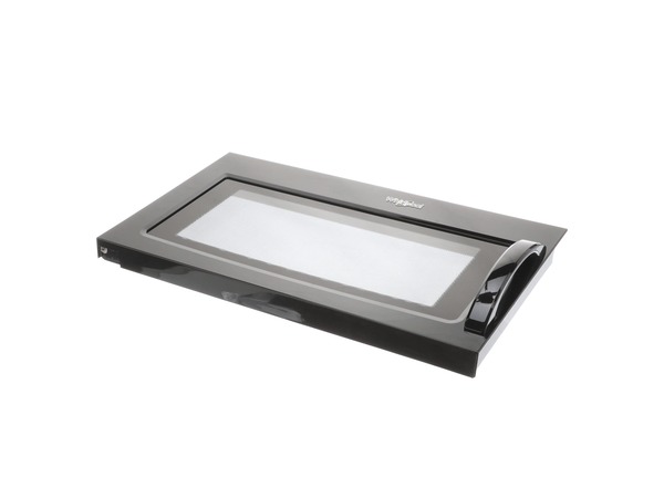 1156002-1-S-Whirlpool-8206395           -Complete Door Assembly - Black 360 view