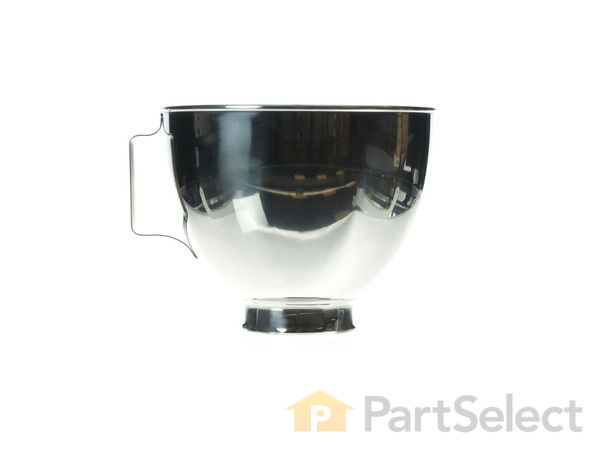 11722914-1-S-Whirlpool-W10802058-Mixer Bowl - Stainless 360 view