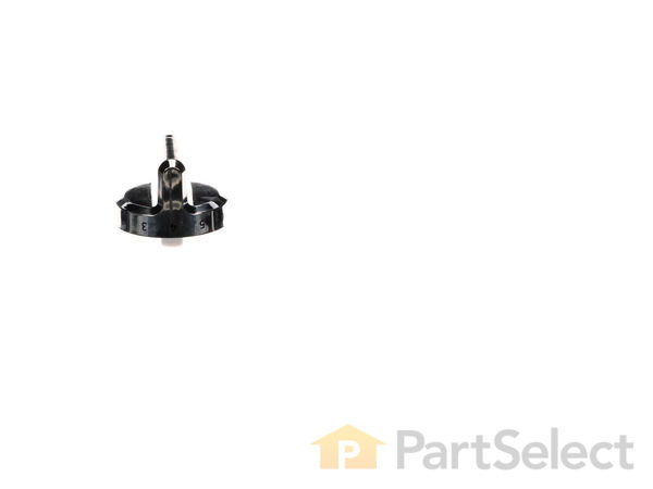 11724147-1-S-Frigidaire-5304502763-Knob - Chrome 360 view