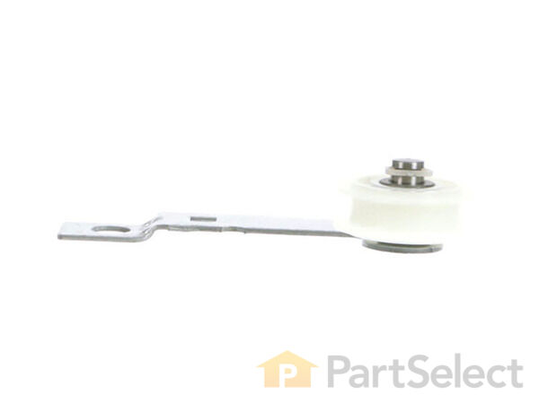 11726337-1-S-Whirlpool-W10837240-Idler Pulley with Bracket 360 view