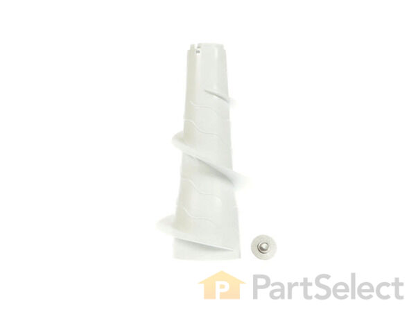11727882-1-S-Whirlpool-W10836692-Washing Machine Upper Agitator 360 view