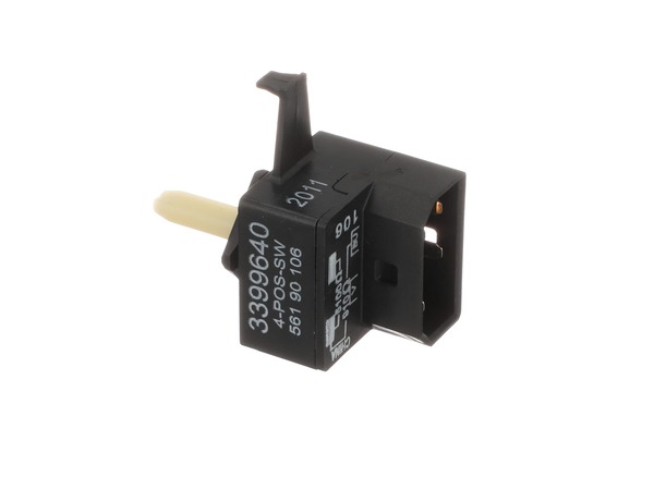 11741509-1-S-Whirlpool-WP3399640-Dryer Cycle Selector Switch 4 Position 360 view