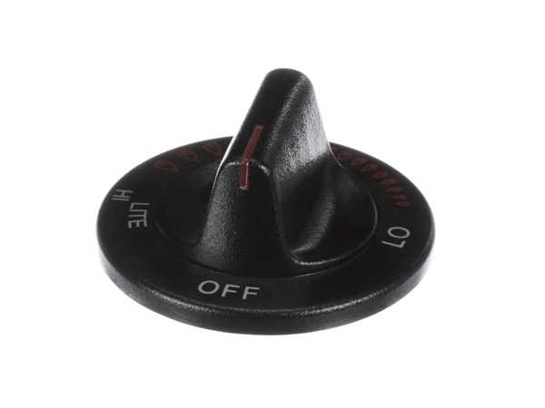 11743973-1-S-Whirlpool-WP74001253-Range Top Burner Knob (Black) 360 view