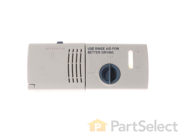 11746408-1-S-Whirlpool-WP8558129-Dishwasher Detergent And Rinse Aid Dispenser 360 view