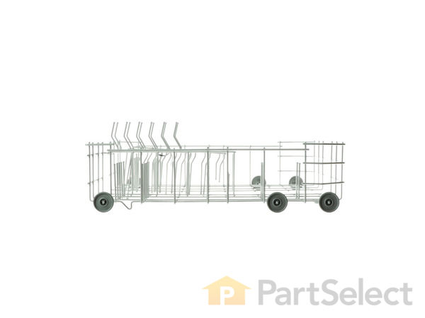 11747681-1-S-Whirlpool-WP99002571-Lower Dishrack Assembly - Grey 360 view