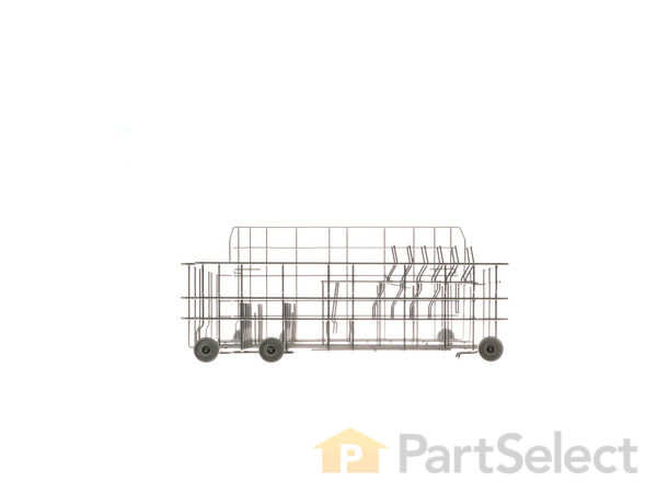 11747682-1-S-Whirlpool-WP99002572-Dishwasher Dishrack - Light Grey 360 view