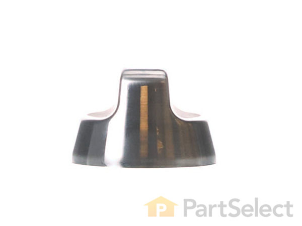 11749247-1-S-Whirlpool-WPW10160371-Range Burner Control Knob (Stainless) 360 view
