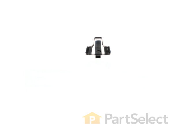 11749250-1-S-Whirlpool-WPW10160375-Burner Knob - Stainless Steel 360 view