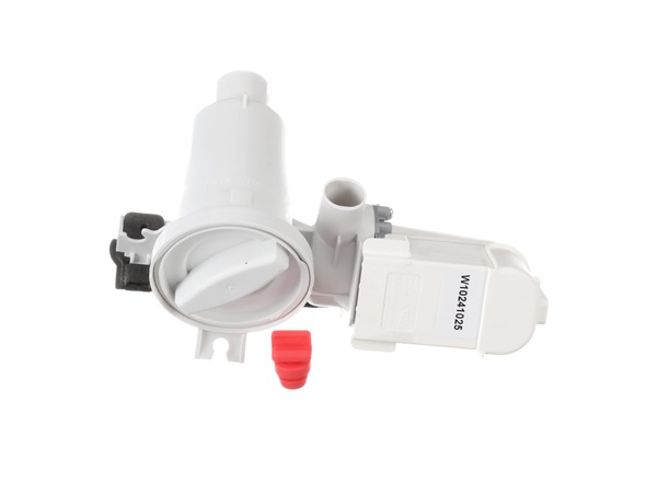 11750897-1-S-Whirlpool-WPW10241025-Washer Drain Pump 360 view