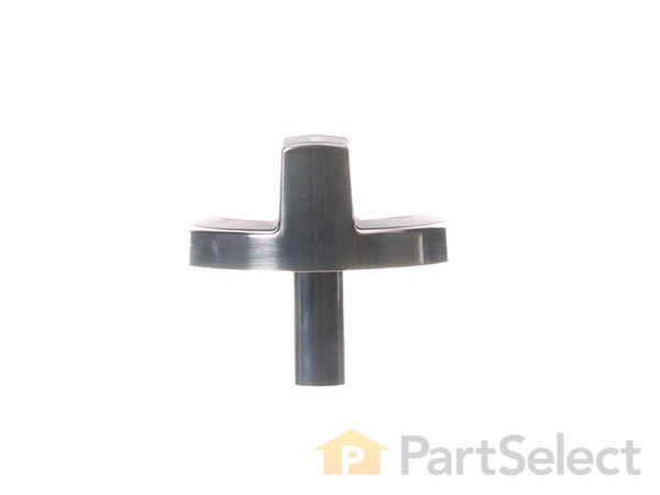11752001-1-S-Whirlpool-WPW10284885-Knob - Chrome/Black 360 view