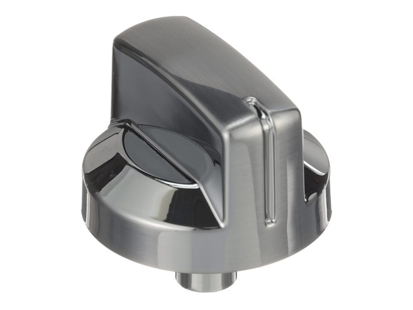 11752426-1-S-Whirlpool-WPW10303835-Fan Control Knob - Chrome 360 view