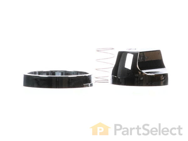 12045480-1-S-Napoleon-N370-0695-BK-Burner Control Knob 360 view