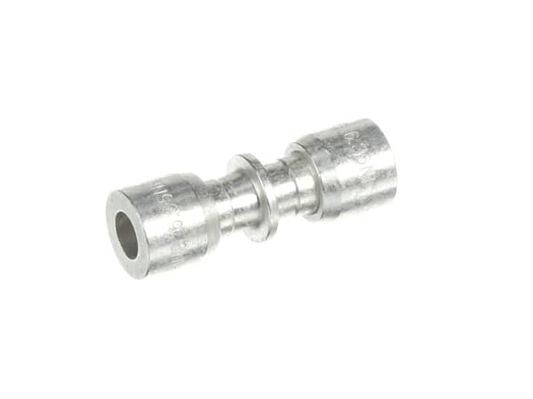 12583272-1-S-GE-WR97X30615-1/4"" - 1/4"" STRAIGHT ALUMINUM CONNECTOR " 360 view
