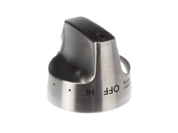 12716408-1-S-GE-WB03X31671-STAINLESS STEEL CONTROL KNOB 360 view