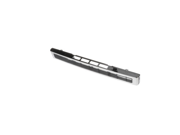 1480868-1-S-GE-WB07X11015        -Vent Grille - Black with Stainless Trim 360 view