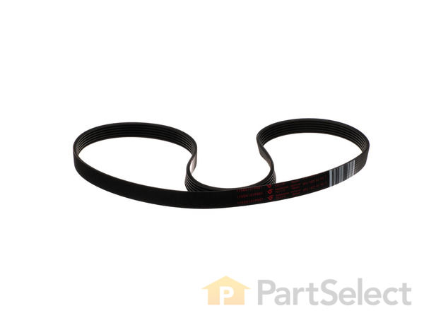 1482278-1-S-GE-WH01X10302        -6-Rib Drive Belt 360 view