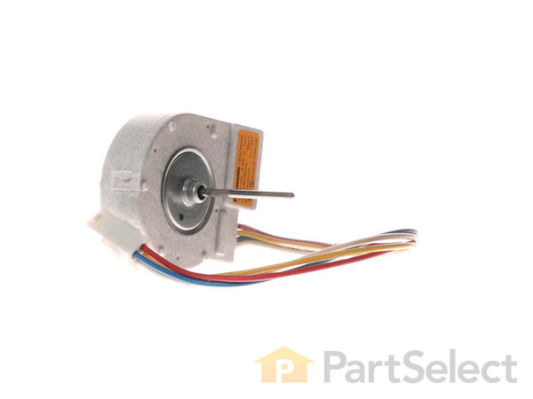 1483567-1-S-GE-WR60X10209        -Condenser Fan Motor - 12V 360 view
