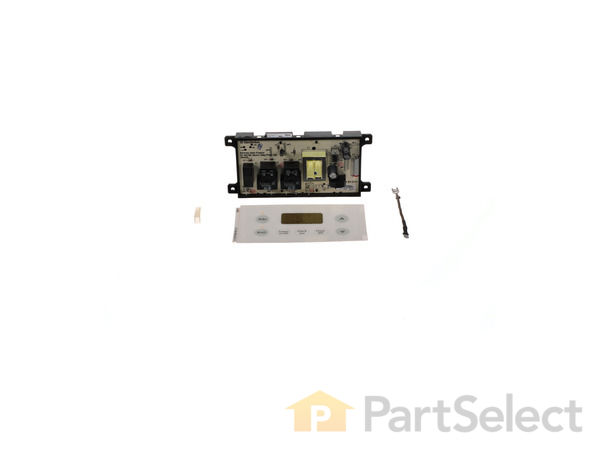 1536110-1-S-Frigidaire-903091-9031       -Electric Control Board with Overlay - White 360 view