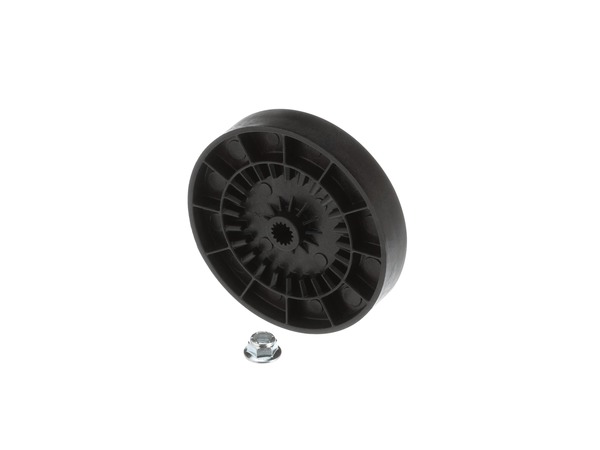 16226205-1-S-GE-WH03X32097-TRANSMISSION PULLEY & NUT 360 view