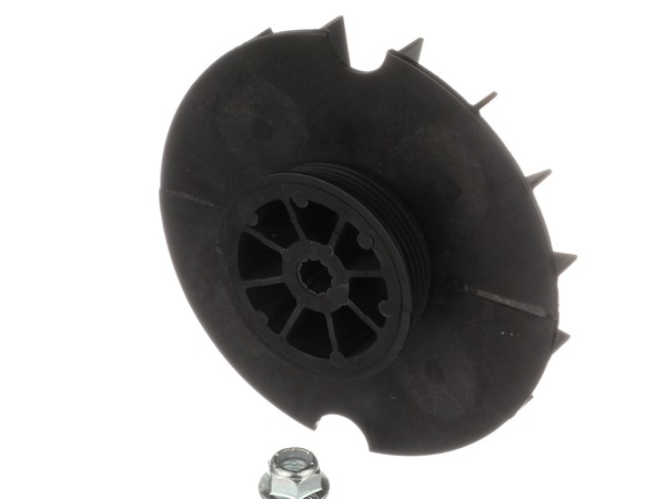 16619249-1-S-GE-WH03X32218-HP Motor Pulley & Nut 360 view