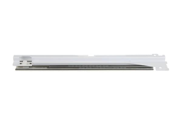 16660101-1-S-GE-WR72X39426-WHITE FREEZER LOWER BASKET SLIDE AND BRACKET RIGHT 360 view