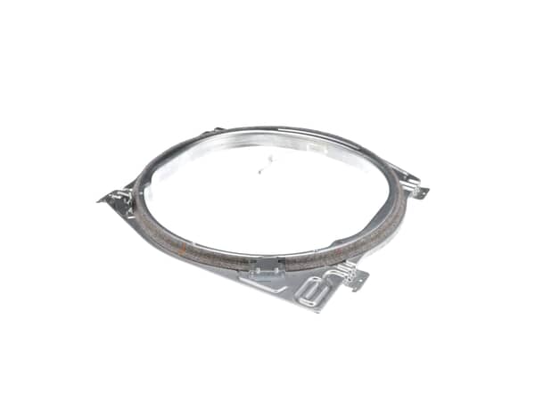 17001100-1-S-Maytag-D512476P-Front bulkhead assembly (galvanized) 360 view