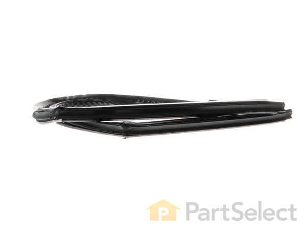1766142-1-S-GE-WR14X10237-Refrigerator Door Gasket - Black 360 view