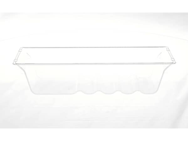 17875726-1-S-GE-WR71X43865-CLEAR CONVERTIBLE DRAWER BIN 360 view