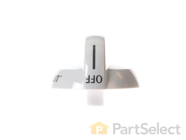 1991530-1-S-Frigidaire-316220008-Burner Knob 360 view
