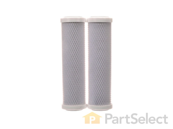 220390-1-S-GE-FX12P             -Reverse Osmosis Pre and Post Filter 360 view