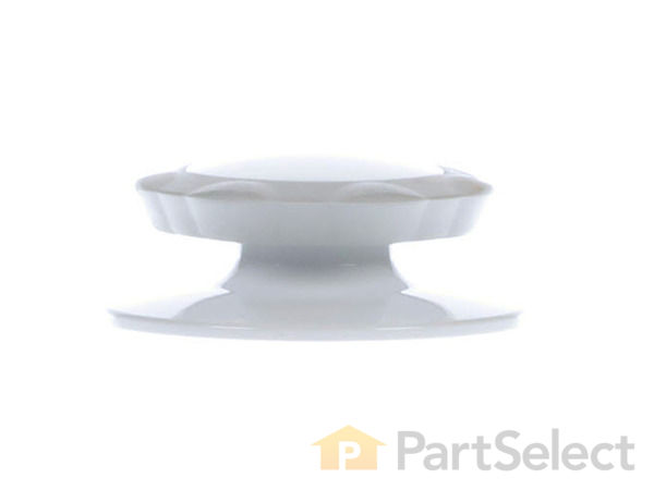 2330897-1-S-Frigidaire-134886700-Timer Knob - White with Gray Grip 360 view