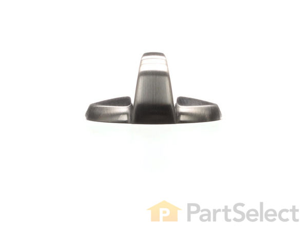 2353386-1-S-GE-WB03T10295-Burner Knob - Chrome 360 view