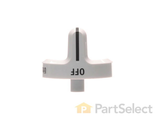2364120-1-S-Frigidaire-316545006-Control Knob - White 360 view