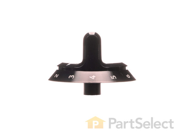 2368675-1-S-Frigidaire-316564608-Burner Knob - Black 360 view
