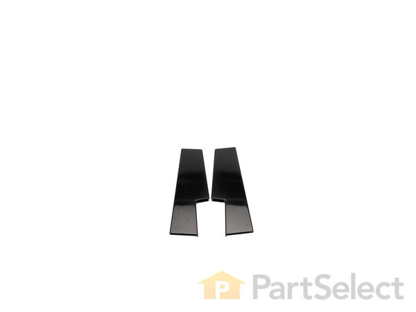 2581947-1-S-Frigidaire-318190695-End Cap Kit - Black - Left and Right Side 360 view