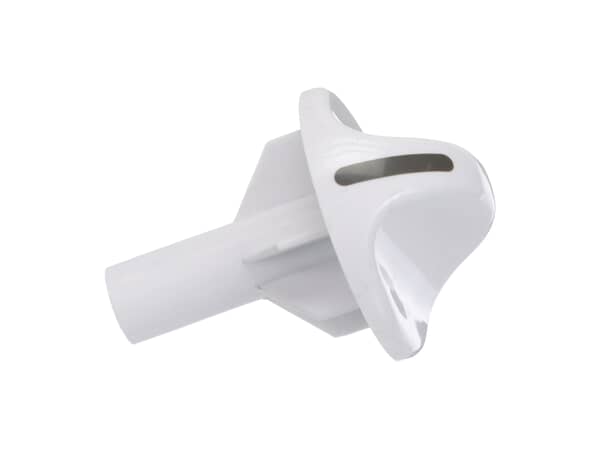 268497-1-S-GE-WH01X10111        -Rotary Knob - White 360 view