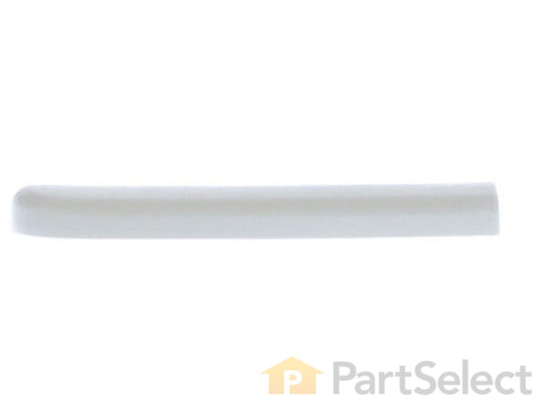 289073-1-S-GE-WR12X10207        -Door Handle Bottom End Cap - White 360 view