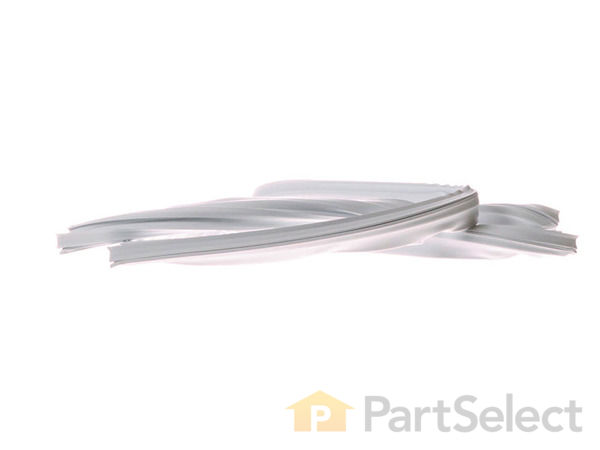 296763-1-S-GE-WR24X10077        -Fresh Food Door Gasket - White 360 view